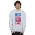 Miniatyrbillede 2 af 5: DC Comics Mens Justice League Movie Team Flag Sweatshirt