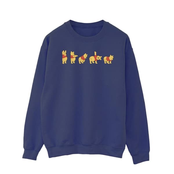Disney Mens Winnie The Pooh Stretching Sweatshirt