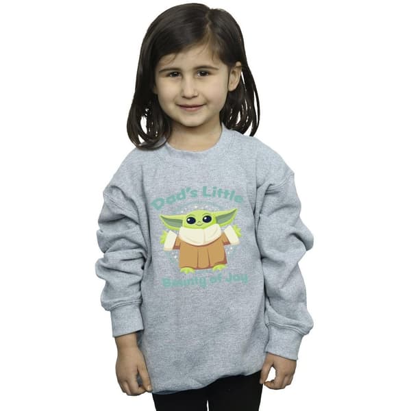 Star Wars Girls The Mandalorian Bounty Of Joy Sweatshirt