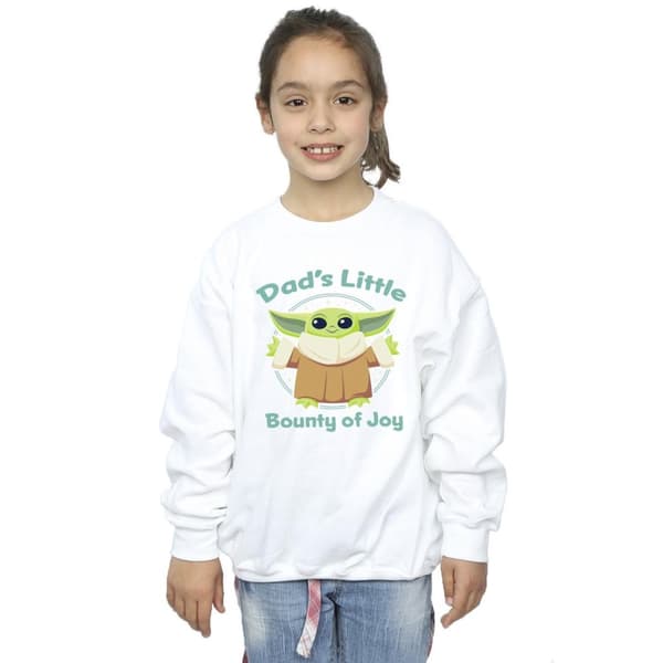 Star Wars Girls The Mandalorian Bounty Of Joy Sweatshirt
