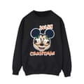 Miniatyrbild 1 av 3: Disney Mens Mickey Mouse Jolly Christmas Glasses Sweatshirt