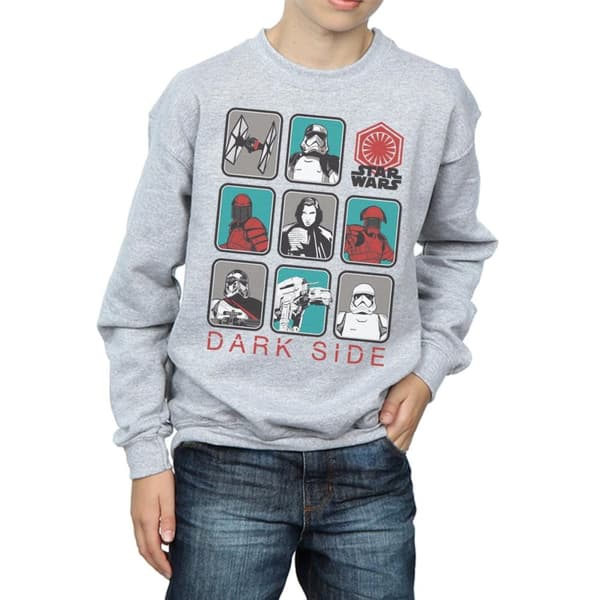 Star Wars Boys The Last Jedi Dark Side Multi Character Sweatshirt