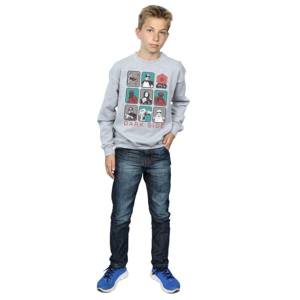 Star Wars Boys The Last Jedi Dark Side Multi Character Sweatshirt