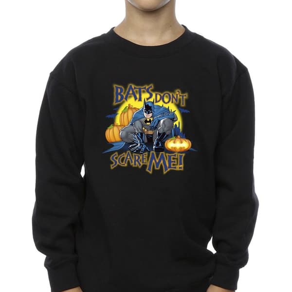 DC Comics Pojkar Batman Bats Don´t Scare Me Sweatshirt