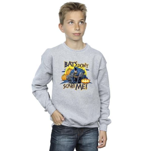 DC Comics Pojkar Batman Bats Don´t Scare Me Sweatshirt