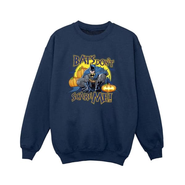 DC Comics Pojkar Batman Bats Don´t Scare Me Sweatshirt