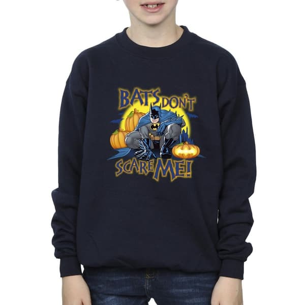 DC Comics Pojkar Batman Bats Don´t Scare Me Sweatshirt