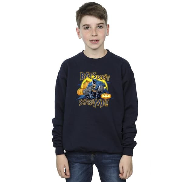 DC Comics Pojkar Batman Bats Don´t Scare Me Sweatshirt
