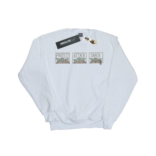 Star Wars Girls The Mandalorian The Child Tiles Sweatshirt