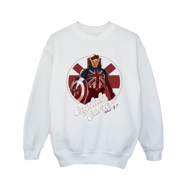 Marvel Girls What If Captain Carter Sweatshirt