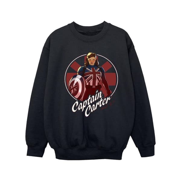 Marvel Girls What If Captain Carter Sweatshirt