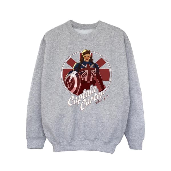 Marvel Girls What If Captain Carter Sweatshirt