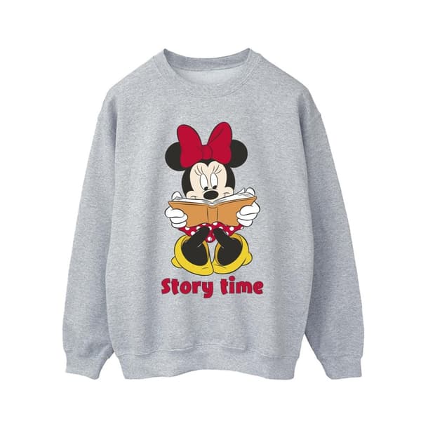 Disney Mens Minnie Mouse Story Time Sweatshirt