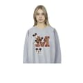 Miniatyrbild 2 av 2: Disney Dam/Tjej Musse Pigg M Faces Sweatshirt