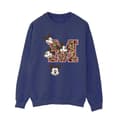Miniatyrbild 1 av 2: Disney Dam/Tjej Musse Pigg M Faces Sweatshirt