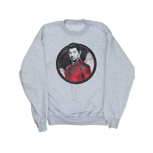 Marvel Mens Shang-Chi And The Legend Of The Ten Rings Red Ring Sweatshirt