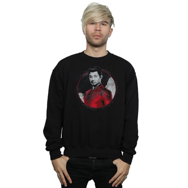 Marvel Mens Shang-Chi And The Legend Of The Ten Rings Red Ring Sweatshirt