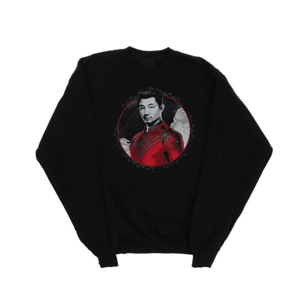 Marvel Mens Shang-Chi And The Legend Of The Ten Rings Red Ring Sweatshirt