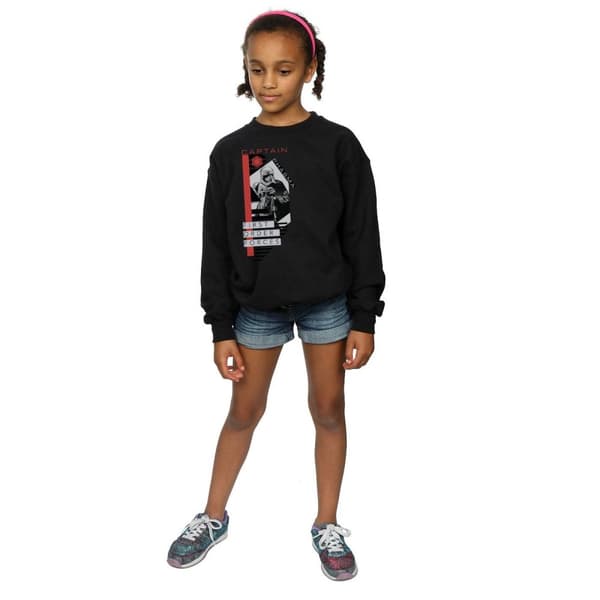 Star Wars Girls The Last Jedi Captain Phasma Sweatshirt