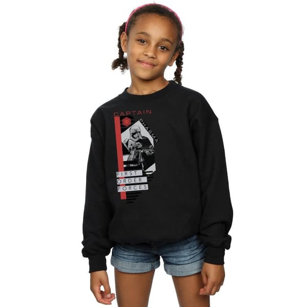 Star Wars Girls The Last Jedi Captain Phasma Sweatshirt