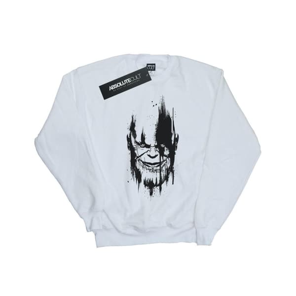 Marvel Boys Avengers Infinity War Thanos Face Sweatshirt