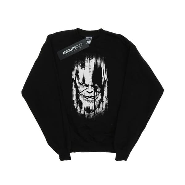 Marvel Boys Avengers Infinity War Thanos Face Sweatshirt
