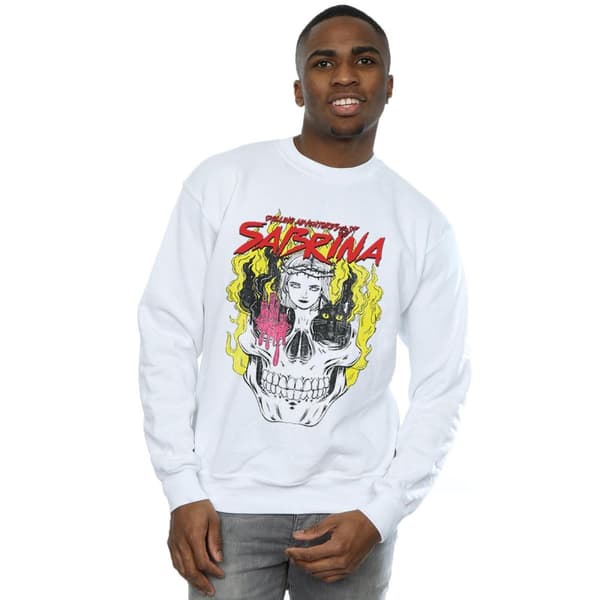 The Chilling Adventures Of Sabrina Herr Icon Skull Sweatshirt