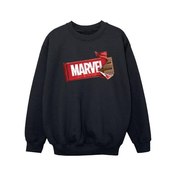 Marvel Universe Girls Marvel Chocolate Sweatshirt