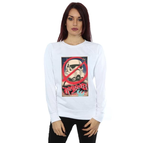 Star Wars Womens/Ladies Rebels Poster Sweatshirt