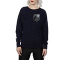 Miniatyrbillede 4 af 5: DC Comics Womens/Ladies Justice League Movie Shield Faux Pocket Sweatshirt
