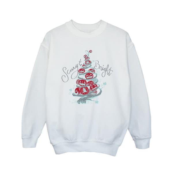 Disney Girls The Nightmare Before Christmas Scary & Bright Sweatshirt