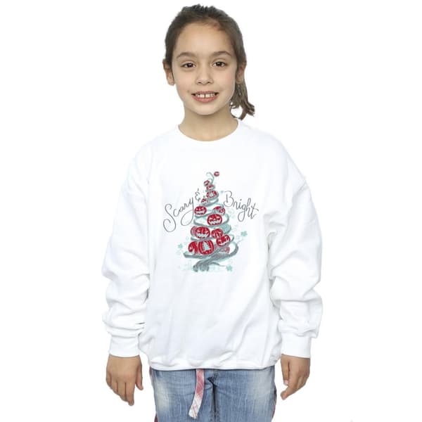 Disney Girls The Nightmare Before Christmas Scary & Bright Sweatshirt