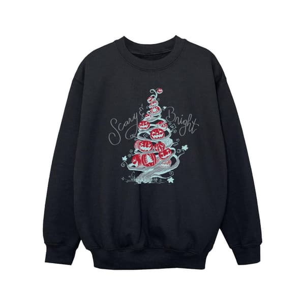 Disney Girls The Nightmare Before Christmas Scary & Bright Sweatshirt