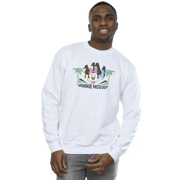 Disney Mens Minnie MM Palm Sweatshirt