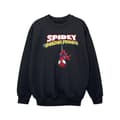 Miniatyrbillede 1 af 3: Marvel Girls Spider-Man Hanging Upside Down Sweatshirt