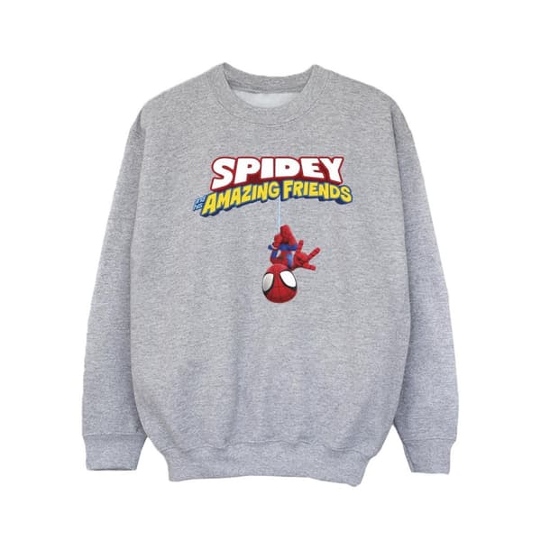 Marvel Spindelmannen som hänger upp och ner - tröja för flickor