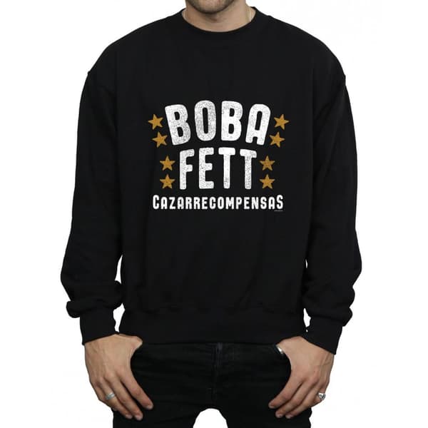 Star Wars Mens Boba Fett Legends Tribute Sweatshirt