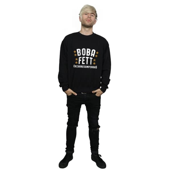 Star Wars Mens Boba Fett Legends Tribute Sweatshirt