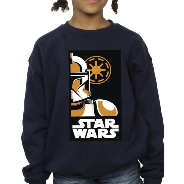 Star Wars Girls Stormtrooper Art Poster Sweatshirt