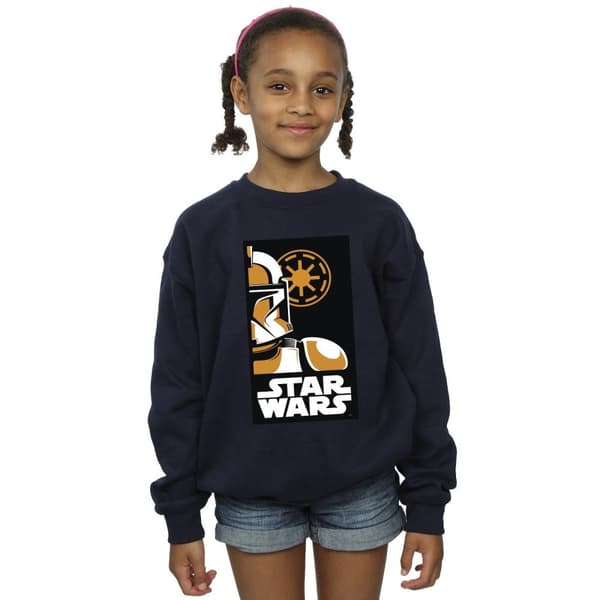 Star Wars Girls Stormtrooper Art Poster Sweatshirt