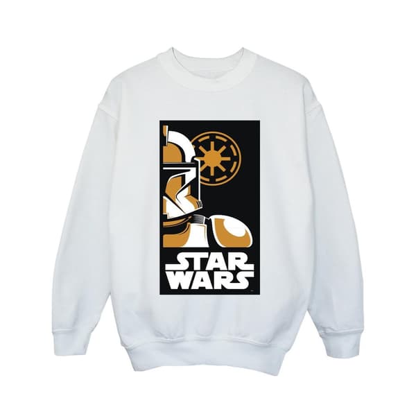 Star Wars Girls Stormtrooper Art Poster Sweatshirt