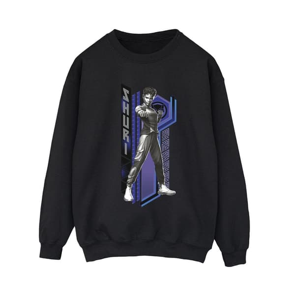 Marvel Black Panther Wakanda Forever Shuri Pose Sweatshirt - dam/dam