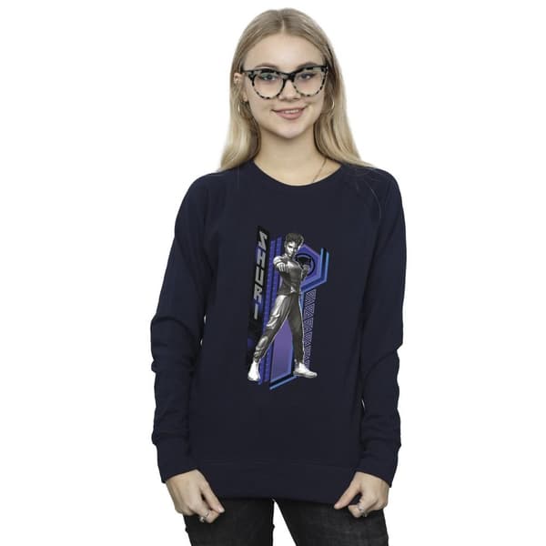 Marvel Black Panther Wakanda Forever Shuri Pose Sweatshirt - dam/dam