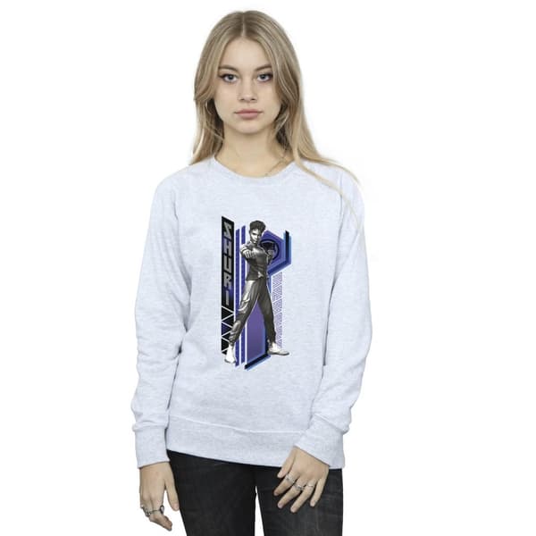 Marvel Black Panther Wakanda Forever Shuri Pose Sweatshirt - dam/dam