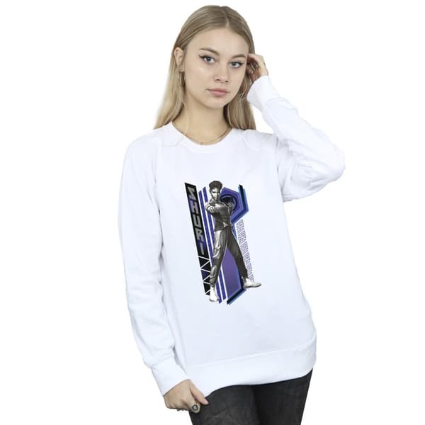 Marvel Black Panther Wakanda Forever Shuri Pose Sweatshirt - dam/dam