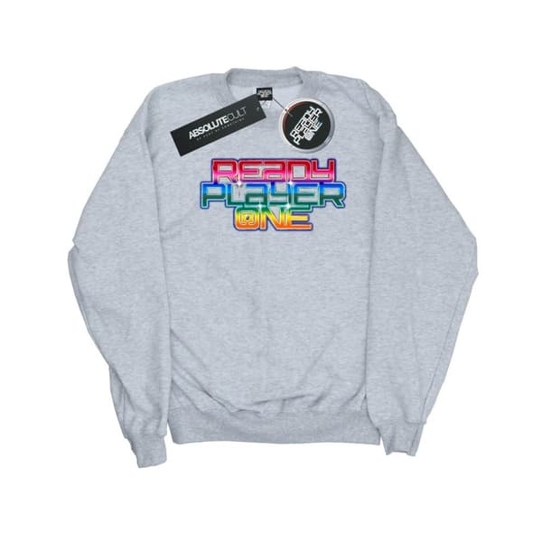 Ready Player One Girls Rainbow Logo Sweatshirt