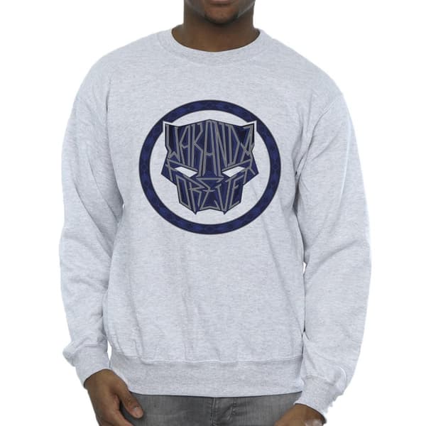 Marvel Mens Wakanda Forever Tribal Icon Sweatshirt