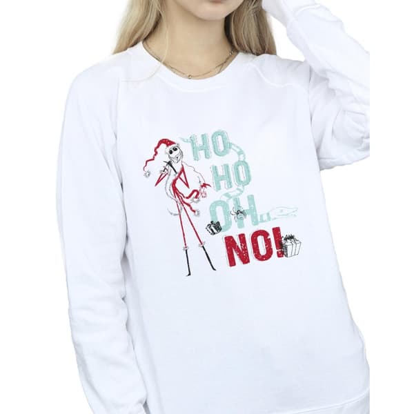 Disney Dam/Tjej The Nightmare Before Christmas Ho Ho No Sweatshirt