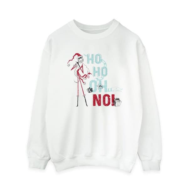 Disney Dam/Tjej The Nightmare Before Christmas Ho Ho No Sweatshirt