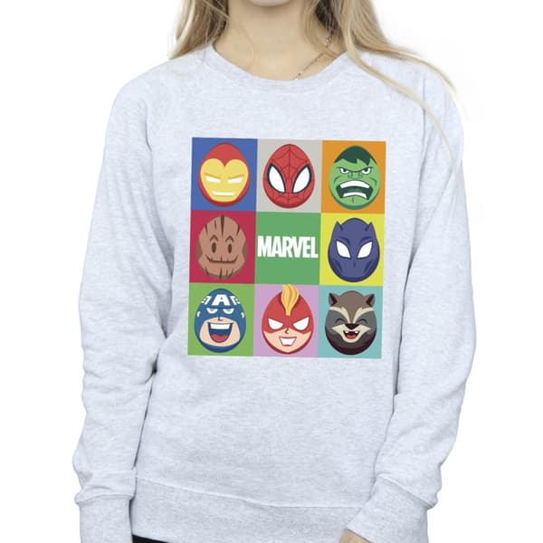 Marvel Sweatshirt med påskägg för kvinnor/damer